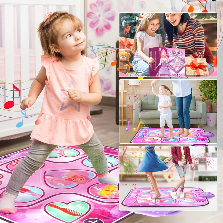 KSIĘŻNICZKA MATA INTERAKTYWY DO TAŃCA MUZYCZNEGO DLA DZIECI 6 TRYBÓW 90cm