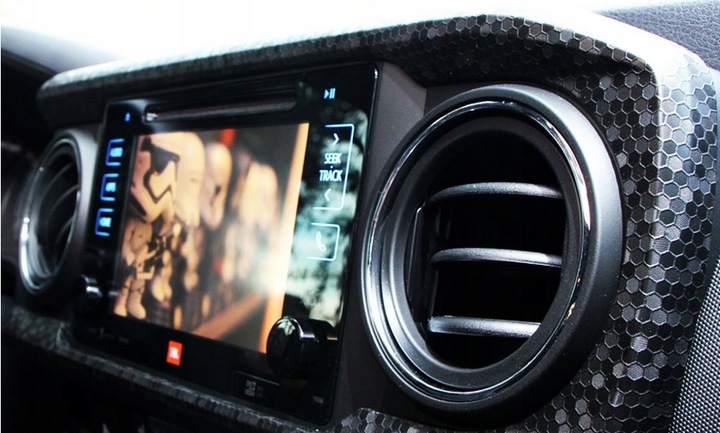 TAŚMA PLASTER MIODU HEXAGON NA LISTWY DEKORY PROGI PASY 10x500cm + RAKLA