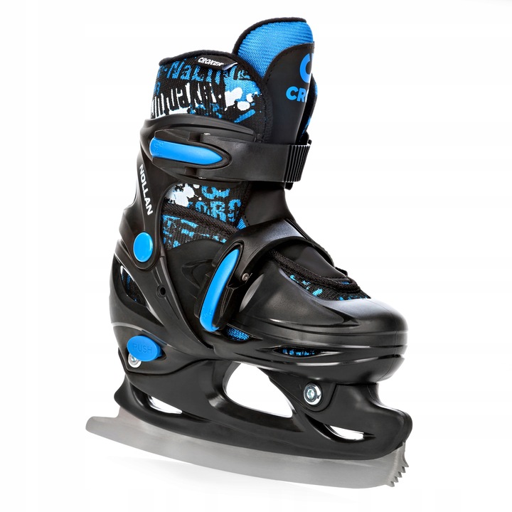 Rolki Wrotki Łyżwy Regulowane 4w1 Croxer Nollan 26-29 Kółko LED