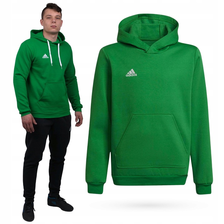 Bluza Męska Adidas Z Kapturem Sportowa L
