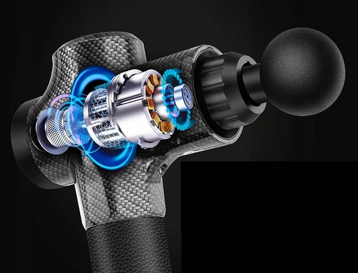 PISTOLET DO MASAŻU MOCNY MASAŻER MASSAGE GUN PRO