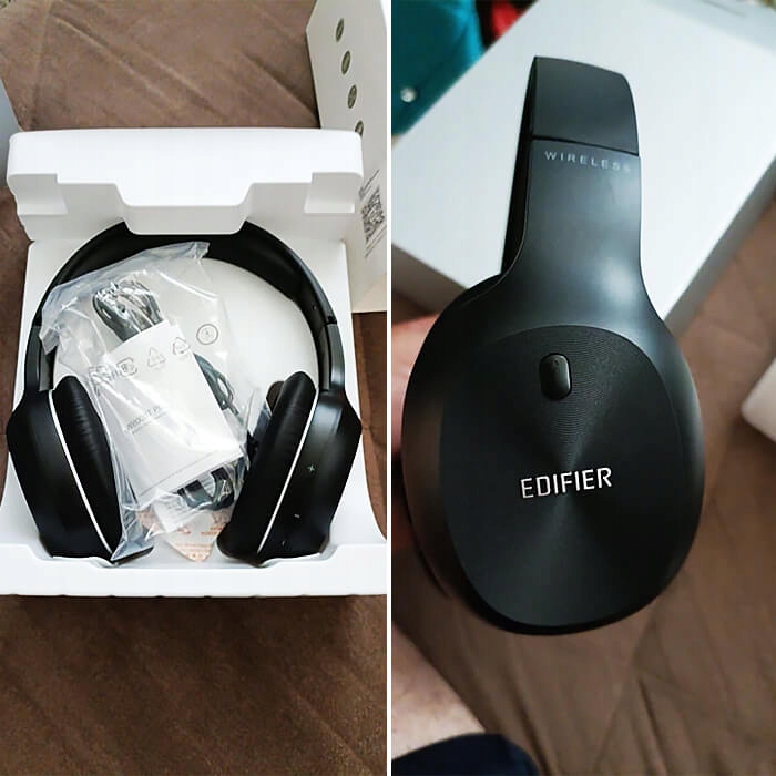 Słuchawki nauszne EDIFIER W800BT Plus Czerwony