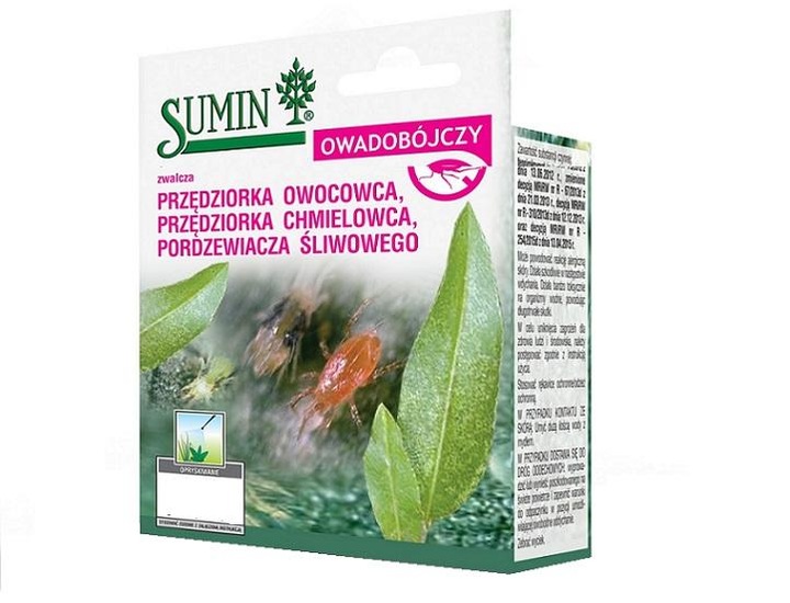 Ortus 05 SC 100ml zwalcza przędziorki szpeciele drzewa i krzewy owocowe