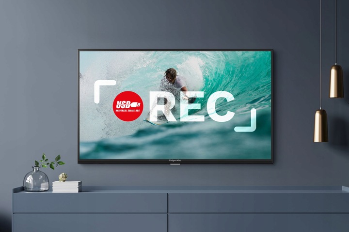 Telewizor 32'' Kruger&Matz HD Smart TV DVBT-T2