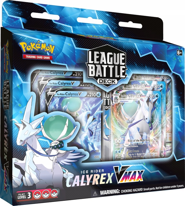 Ice Rider Calyrex VMAX League Battle Deck karty