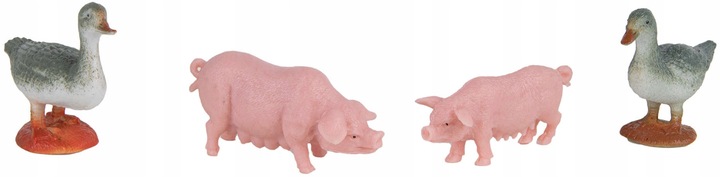 FARMA FIGURKI ZWIERZĘTA DOMOWE ZESTAW W POJEMNIKU 40 ELEMENTÓW BOLEY