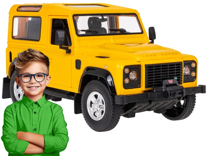 Land Rover Defender 1:14 RASTAR zdalnie sterowany samochodzik dla dzieci
