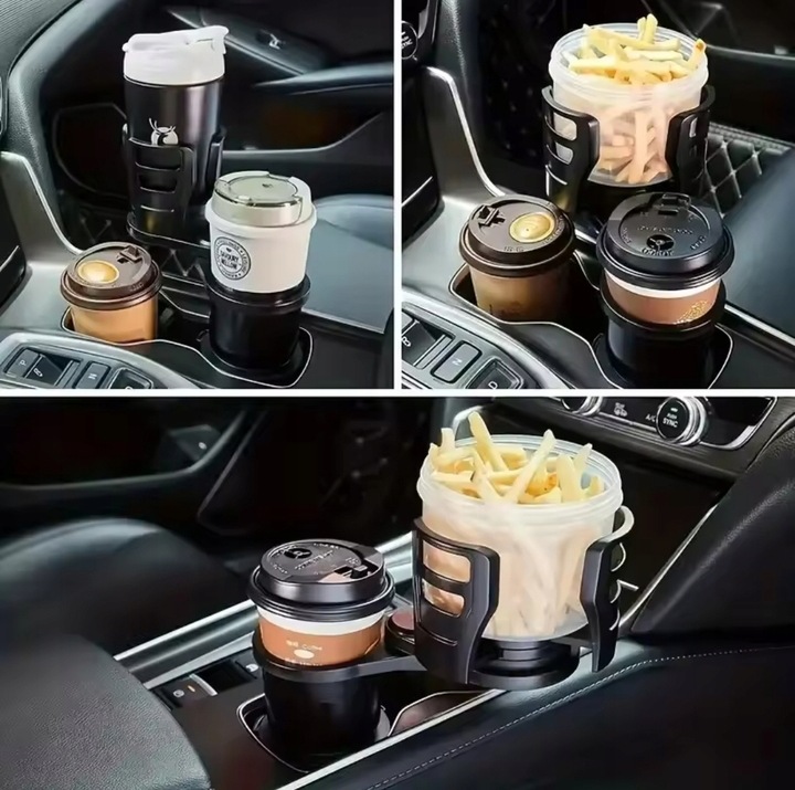 Uchwyt do samochodu na kubek napoje kawę butelkę picie organizer cup holder