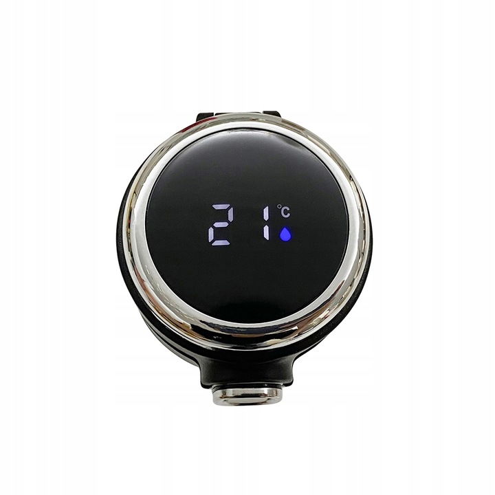ALTOM KUBEK TERMICZNY TERMOS DO SAMOCHODU PODRÓŻNY WYŚWIETLACZ LCD 420 ML