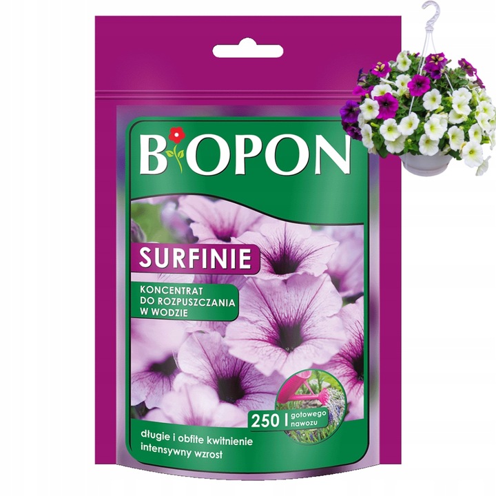 Nawóz Koncentrat Do Surfinii Petunie Bopon 350 g x 4 sztuki