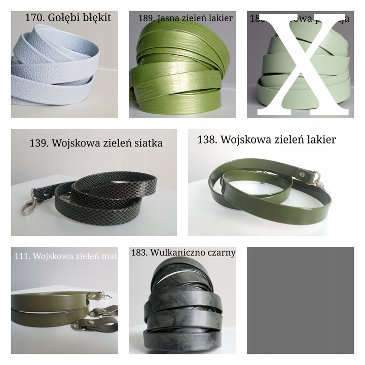 Uchwyty tworzywo z pojedynczym łańcuszkiem do OBAG