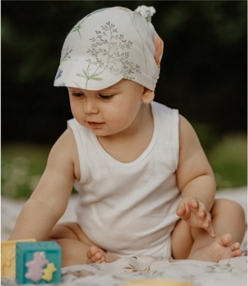 MAKASZKA CHUSTKA Z DASZKIEM BAMBUSOWA JUNGLE