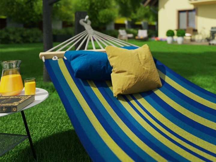 HAMAK BUJAK OGRODOWY DUŻY 200x160cm Sofotel