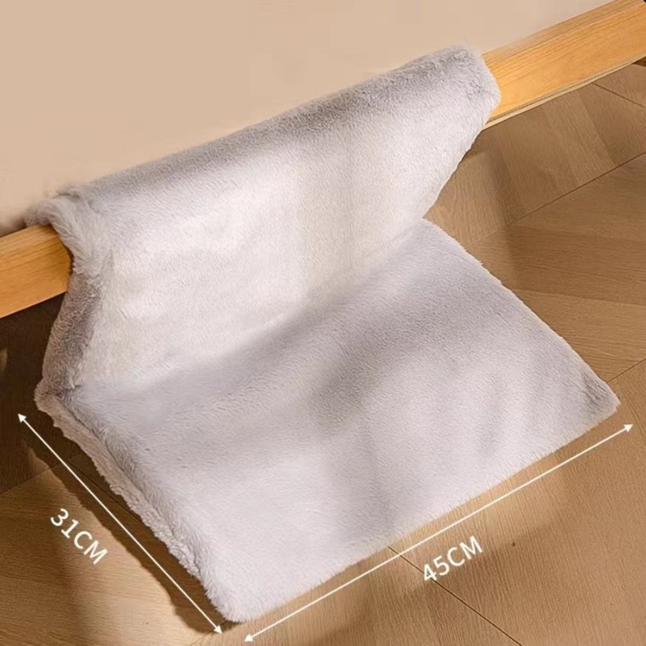 LEGOWISKO WISZĄCE PLUSZOWE HAMAK DLA KOTA NA KALORYFER BALKON