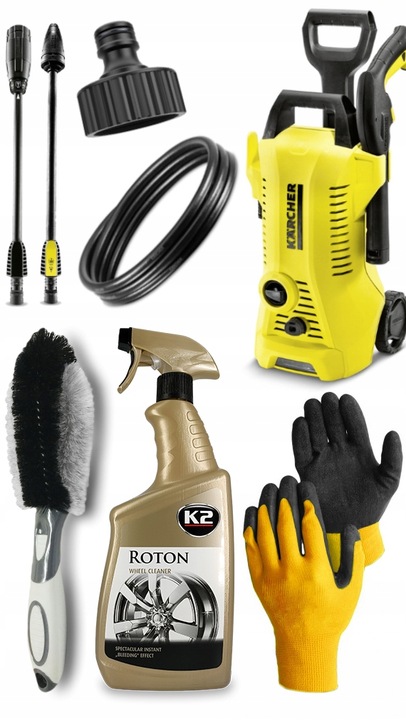 MYJKA CIŚNIENIOWA KARCHER K2 PREMIUM POWER DO FELG