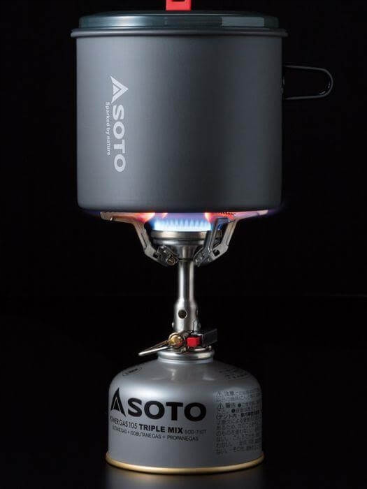 Kuchenka turystyczna z garnkiem Amicus w Igniter + New River Pot Combo SOTO