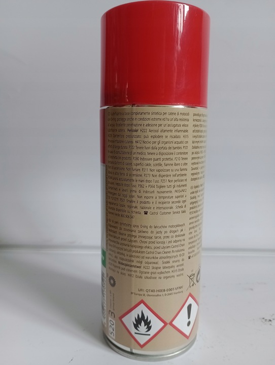 Smar Castrol Chain Spray O-R do łańcucha 400 ml