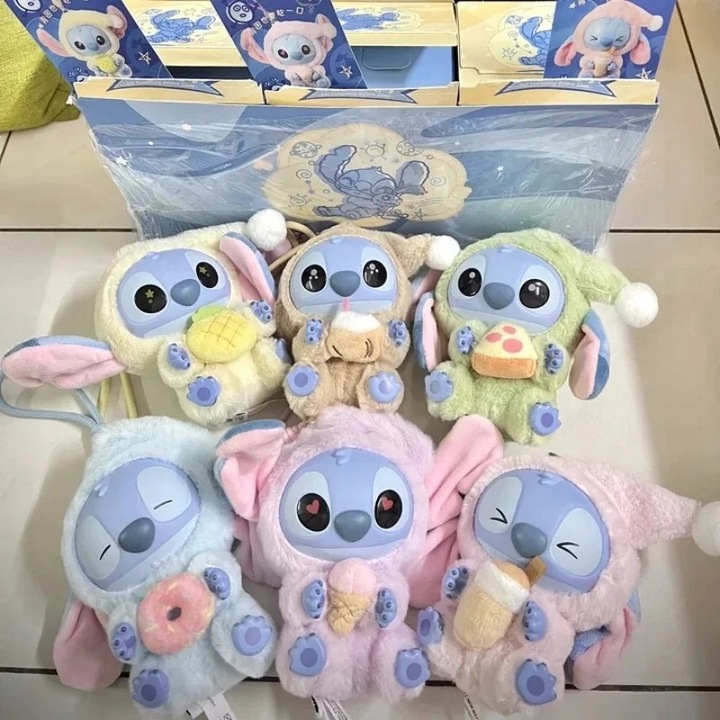 Oryginalny STICH MASKOTKA PLUSZOWA LILO I STICH MIŚ PLUSZAK DUŻA box 25 cm