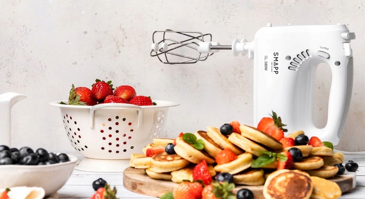 Mikser ręczny SMAPP 451.4 580 W biały + GRATIS