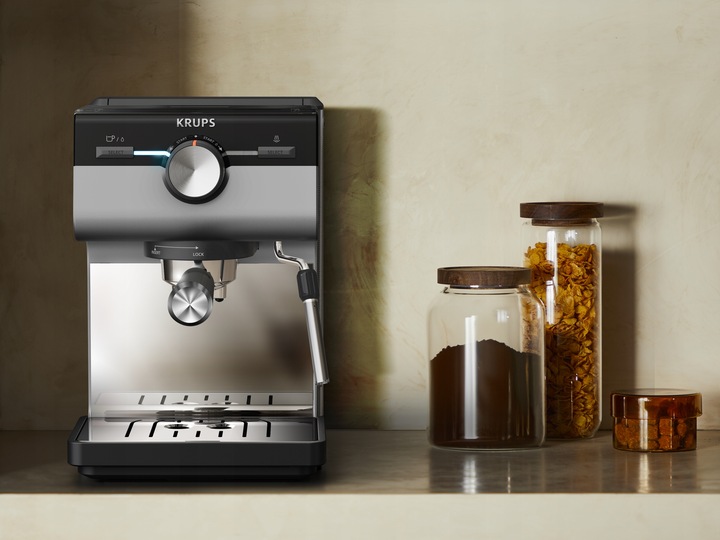 Ekspres kolbowy z dyszą spieniającą KRUPS Authentic+ C80 XP384G 15 bar