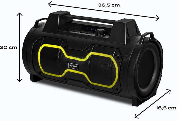 Głośnik przenośny OVERMAX SOUNDBEAT BOX BLACK