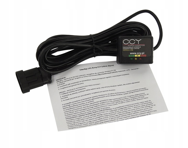 Interfejs LPG USB FTDI do STAG 4metry + program