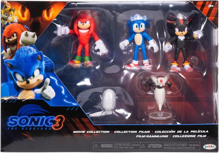 SONIC 3 MOVIE - 2.5 FIGURE MULTI-PACK WAVE 1(424084) (FIGURKA)