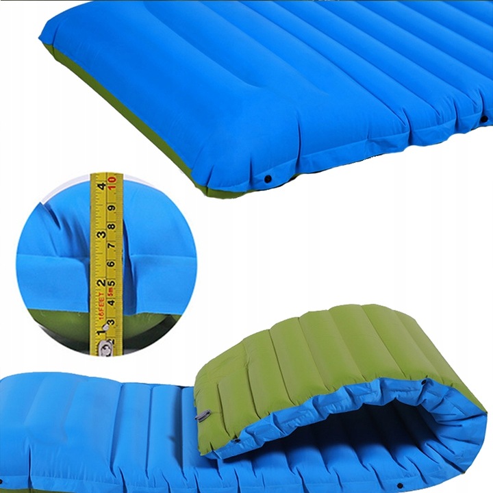 MATERAC TURYSTYCZNY SAMOPOMPUJĄCY MATA CAMPINGOWA WBUDOWANA POMPKA LEKKI