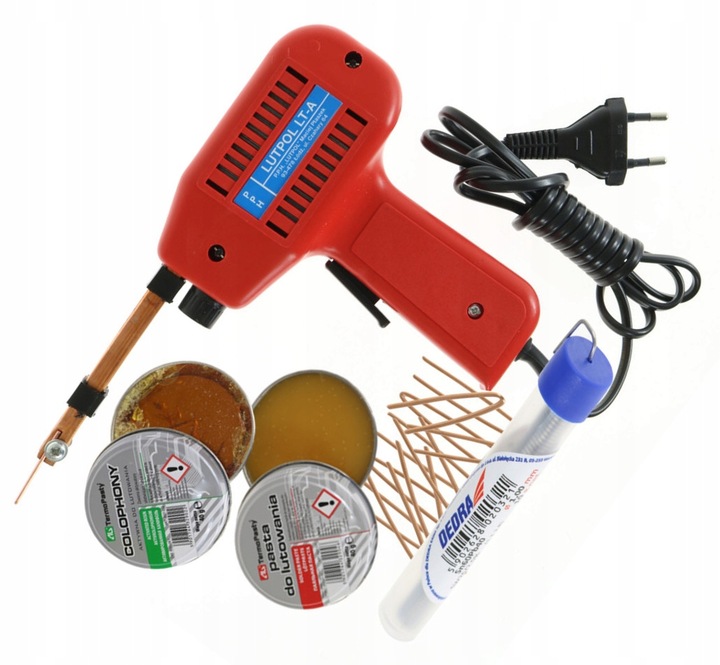 LUTOWNICA TRANSFORMATOROWA 100W LUTPOL + AKCESORIA