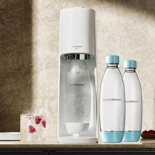 2x BUTLE BUTELKI DO SATURATORA SodaStream Fuse 1L DWUPAK| LIMITOWANA EDYCJA