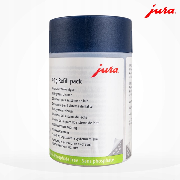 TABLETKI PREPARAT ŚRODEK DO CZYSZCZENIA SYSTEMU MLECZNEGO MLEKA JURA 90G