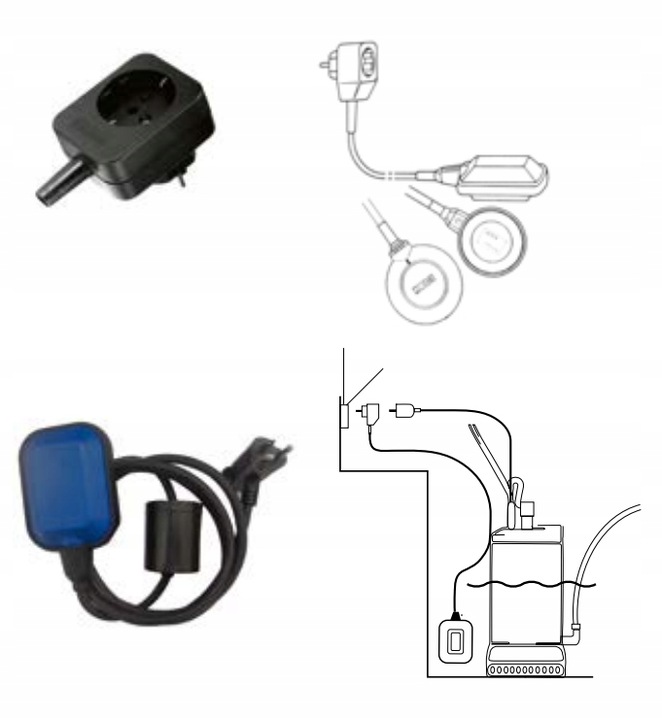 Wtyczka MAC-3 do wyłącznika pływakowego