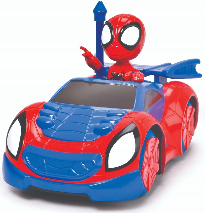 SPIDERMAN ZDALNIE STEROWANY POJAZD SPIDEY'A WEB CRAWLER RC + PILOT DISNEY