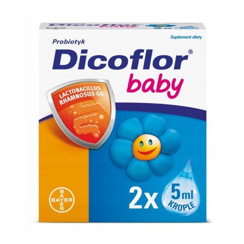 Dicoflor Baby krople zestaw, 2 x 5 ml