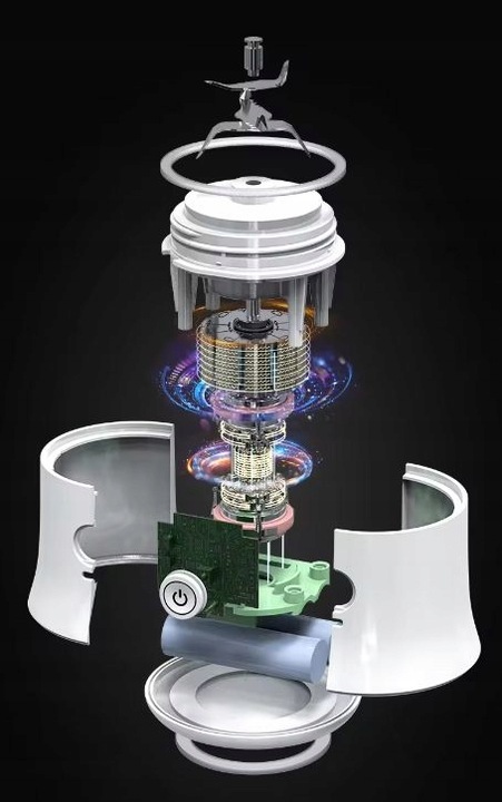 BLENDER SHAKER TURYSTYCZNY DIODY LED USB-C AKUMULATOR 600ML BEZPRZEWODOWY