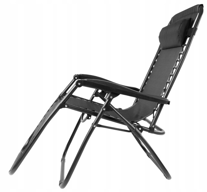 LEŻAK PLAŻOWY FOTEL OGRODOWY ZERO GRAVITY SKŁADANY KRZESŁO 2W1 PROGARDEN