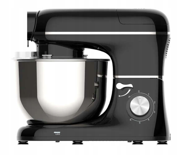 ROBOT KUCHENNY Z BLENDEREM MASZYNKA DO MIELENIA MIĘSA 3W1 2200 W CZARNY