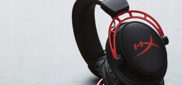 Słuchawki HyperX Cloud Alpha Gaming Headset Czarno-czerwone Jack 3,5 mm
