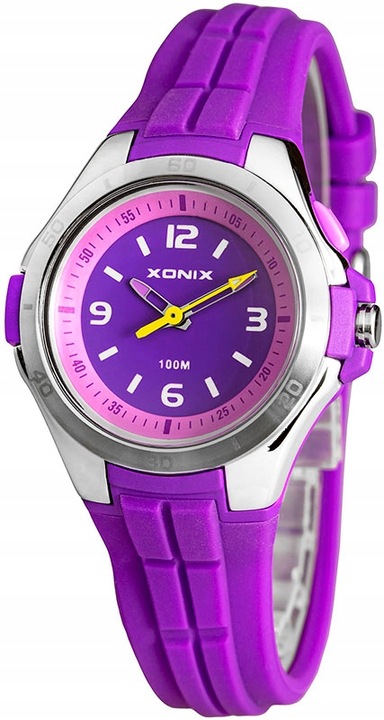 XONIX Analogowy Dziecięcy Zegarek Z Podświetleniem