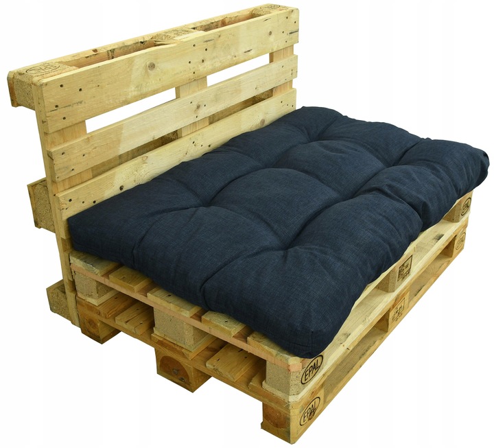PODUSZKA NA PALETĘ MEBLE Z PALET SIEDZISKO 120x80