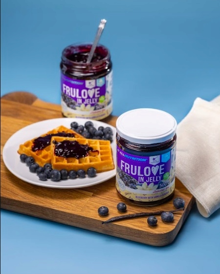 FRULOVE IN JELLY BLUEBERRY WITH VANILLA 500G
