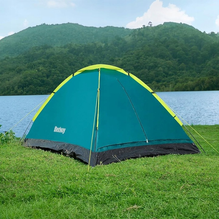 Namiot Turystyczny Kempingowy 2-3 Osobowy 210x210cm + Torba Bestway 68085