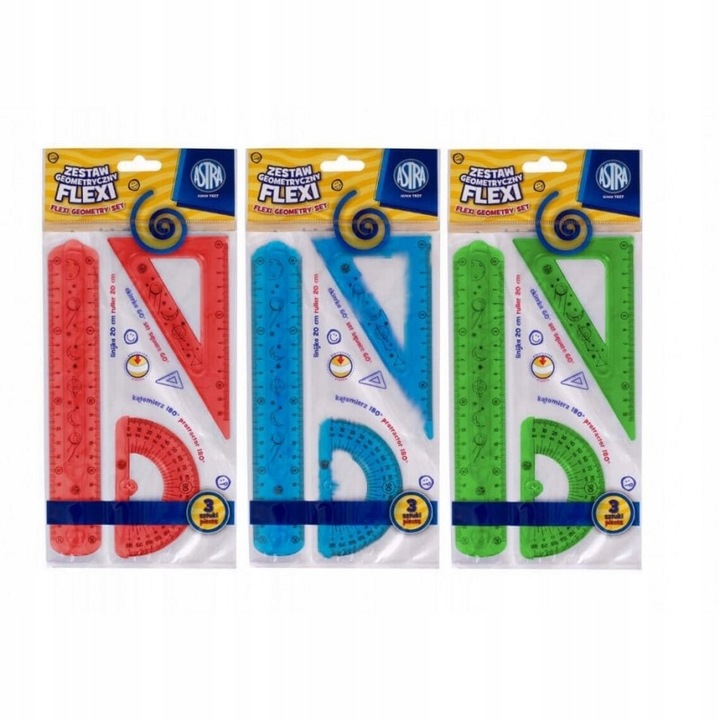 Wyprawka Szkolna Astra XXL 20 elementów Duży zestaw do szkoły Farby 12 kol.