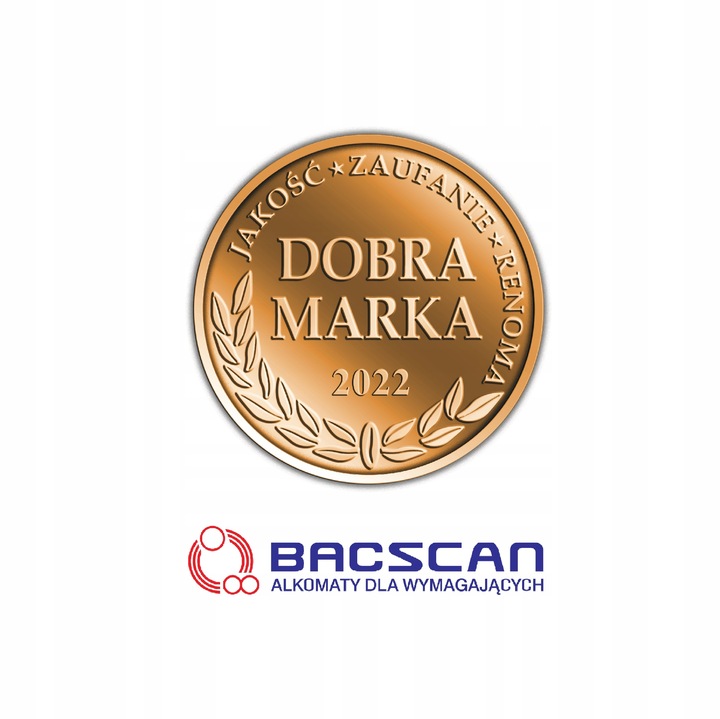 Alkomat BACscan F55 policyjny sensor + kalibracje