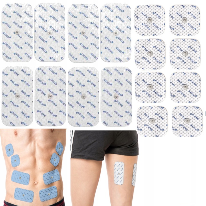 ELEKTRODY TENS ems żelowe do sanitas sem 40- 44 beurer bluetens -2 rozmiary