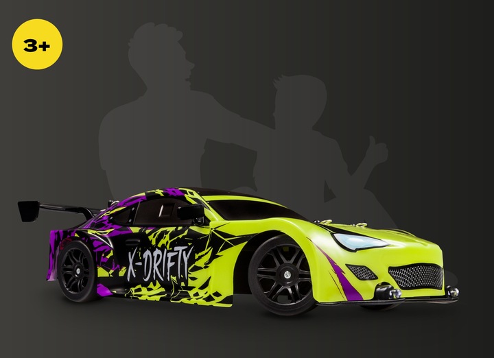 Samochód Auto sterowane do DRIFTU RC 20km/h 3 lat + Drifting Wyścigi Zdalne