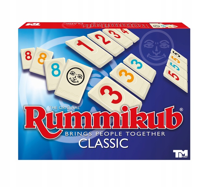 RUMMIKUB ORYGINALNY gra Classic Standard POLSKI