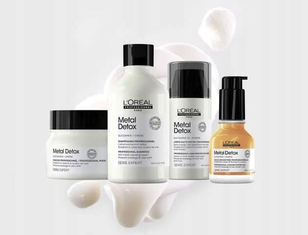 Loreal METAL DETOX Oil Serum Olejek odżywczy wygładzający z glikoaminą 50ml