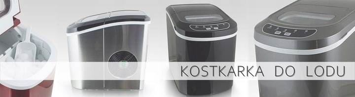 Wydajna 12kg/24h KOSTKARKA do Kostek Lodu Lodów