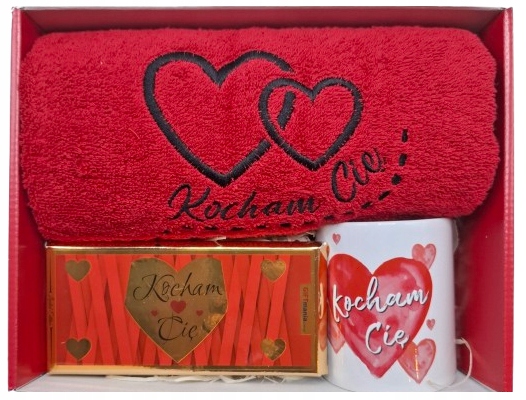 Prezent Na Walentynki Zestaw Czekolada